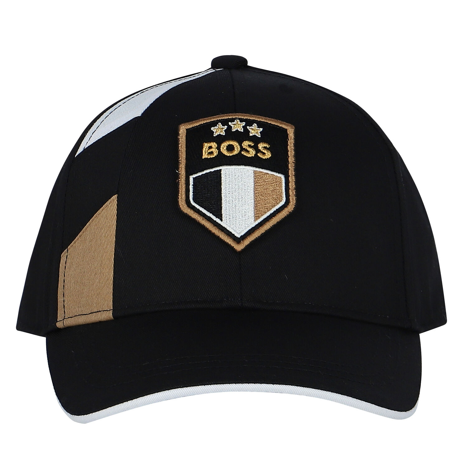 Boys Black Logo Cap, 1, hi-res